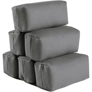 6Pcs Microfiber Suede Sponge Applicator Pads for Car Detailing, Ceramic Spray Coating, Applying Wax, Sealants & Other Conditioners