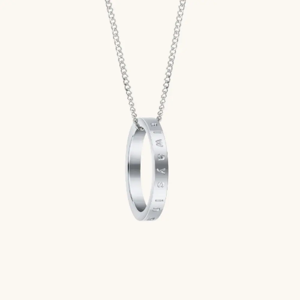 Always In My Heart - Fidget Ring Necklace Always In My Heart - Fidget Ring Necklace