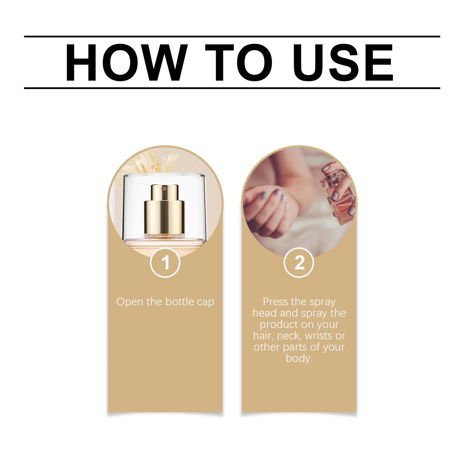 Vanilla Coconut Body Perfume Spray, Long-Lasting Scent, Unique Charm, Romantic Portable Fragrance, Ideal Daily Use, Perfect Gift, Body Hair Fragrance, Fragrance Sprays