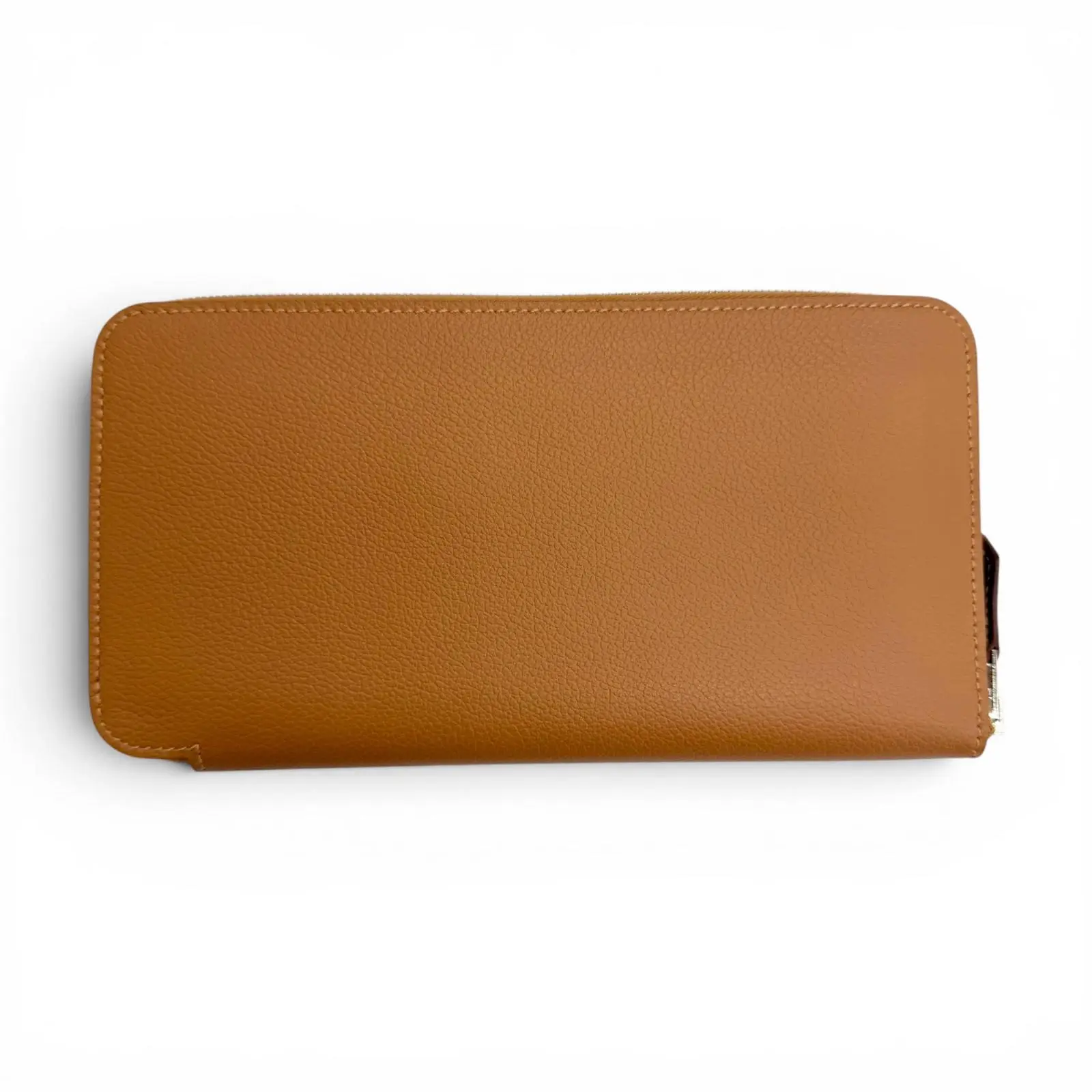 Pre-owned HERMÈS Calfskin Small Leather Goods Hermes Azap Long Evercolor Wallet
