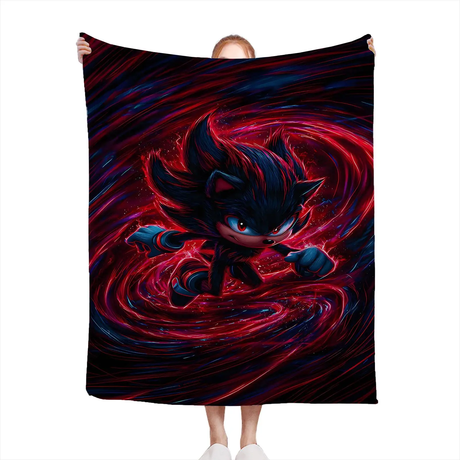 shadow Flannel Throw Blanket Perfect For Campers & Outdoor Lover Flannel Blanket Patio Chilling Outdoor Camping Road Trips Rustic Home Decor & Travel Essential