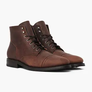 Thursday Boots Men's Captain Lace-Up Boot In Arizona Adobe Leather