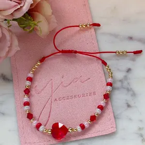 VDAY Friendship Heart Bracelet - Elegant Design with Heart Shape and Smooth Finish