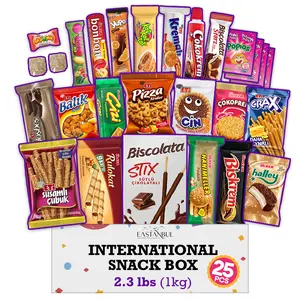 Eastanbul International Snack Box, Foreign Snack Box, 2.3lb Multipack, Gift Box