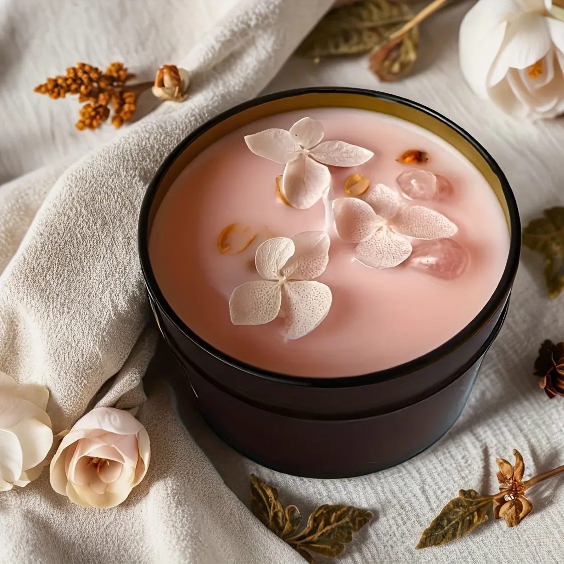 Pink crystal jar wax 1pc