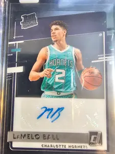 2020-21 Panini Clearly Donruss LaMelo Ball RRA-LMB (Auto) RC