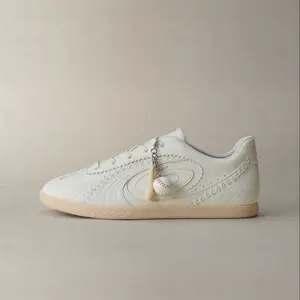 OLD ORDER Turbo Lite Women’s Casual Sneakers, Cream White Retro Low-Top Flat Sole Fashion Shoes, Everyday Minimalist Sneakers, New 2026