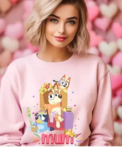 Bluey Mum Mothers Day sweatshirt, Cute Bluey gift for mom, Bluey shirt for mom, Bluey Mum Chilli, bluey and bingo shirt, Chilli Mom shirt