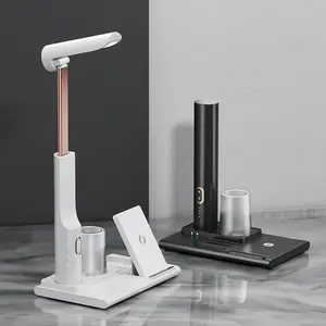 Wireless Charger of Desk Lamp - White X5 (Wireless Charging for mobile phones and eye protection table lamp)