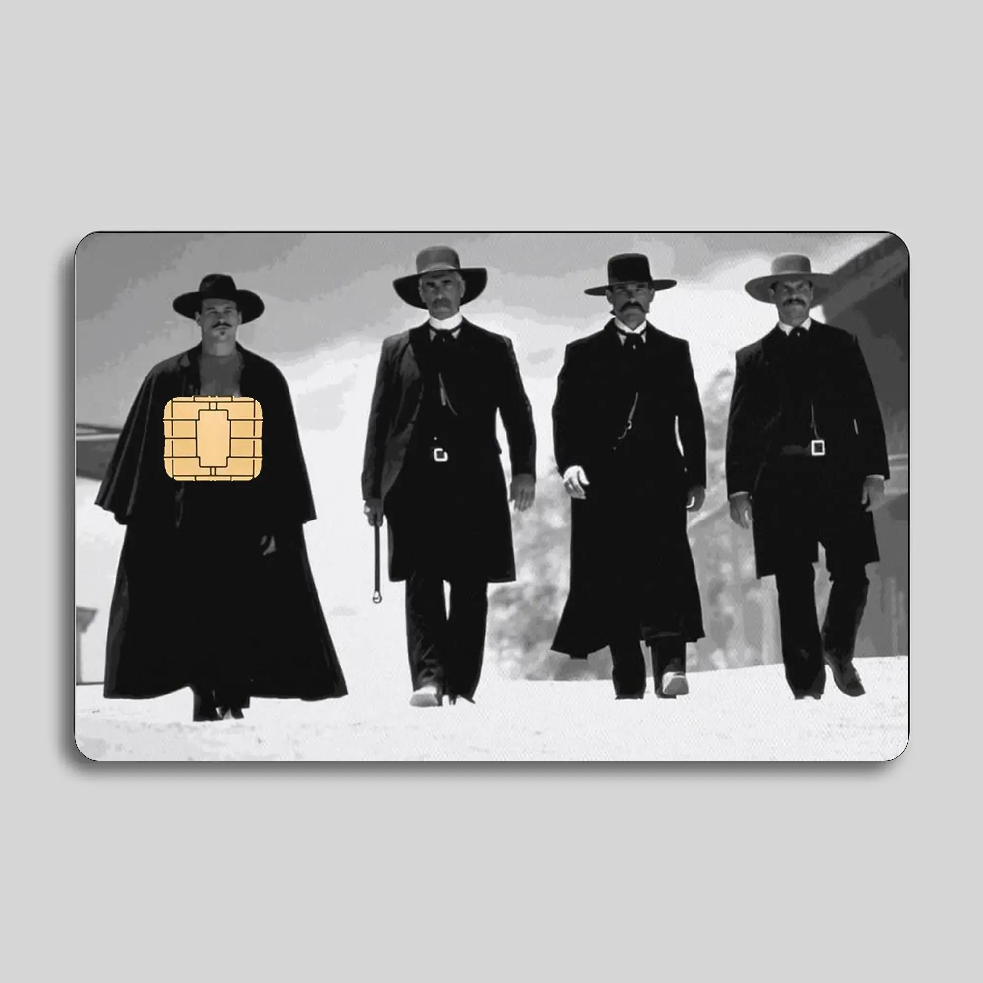 Tombstone Card Skin, I'm Your Huckleberry Say When Card Sticker, Doc Holliday Premium Matte Vinyl Stickers, Western Movie Gift for Him