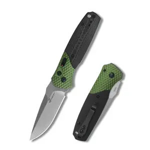 ZMRYDS DC53 high-hardness folding knife, model FD9003, with a G10 handle; an EDC pocket knife for outdoor camping and everyday carry