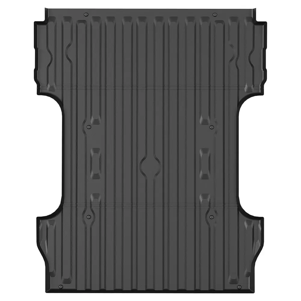 GARVEE Truck Bed Mat for 2017-2024 Ford Super Duty F250 F350 F450 6.75 Feet(81.9 inches) Bed, Custom Fit All Weather TPE Pickup F-150 Bed Liner Cargo Mat