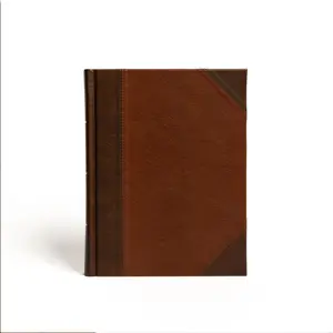 USED-CSB Notetaking Bible, Large Print Edition, Brown/Tan Leathertouch Over Board by Csb Bibles by Holman (Imitation Leather)