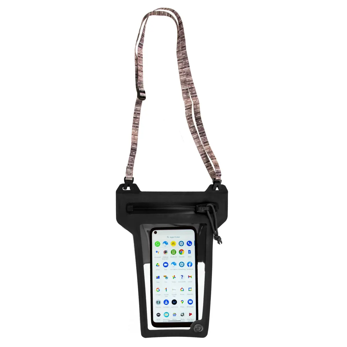 Nite Ize NIT-ROPPL-09-R3 Run Off Waterproof Phone Pouch, Charcoal