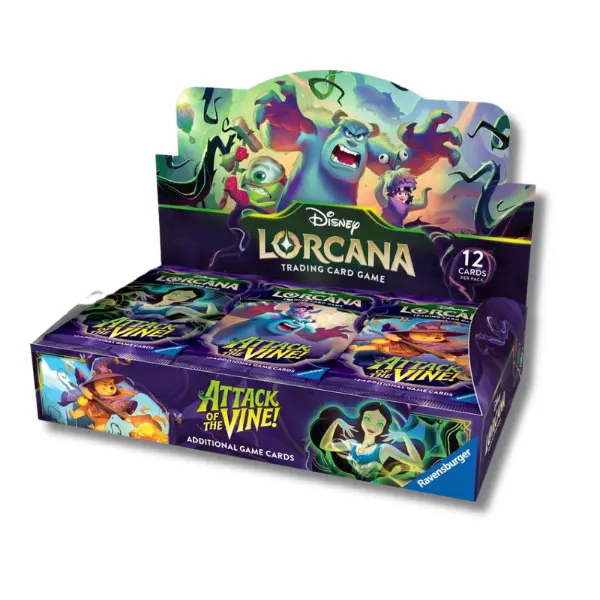 Lorcana Attack of the Vine Booster Box - RIPPED LIVE