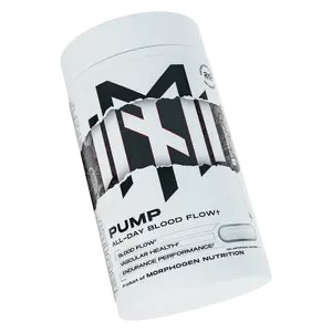 Morphogen Nutrition PUMP: ALL DAY BLOOD FLOW - Capsules for Enhanced Blood Flow, Vascular Health & Endurance Performance - US Formulated Fitness Supplements Boost