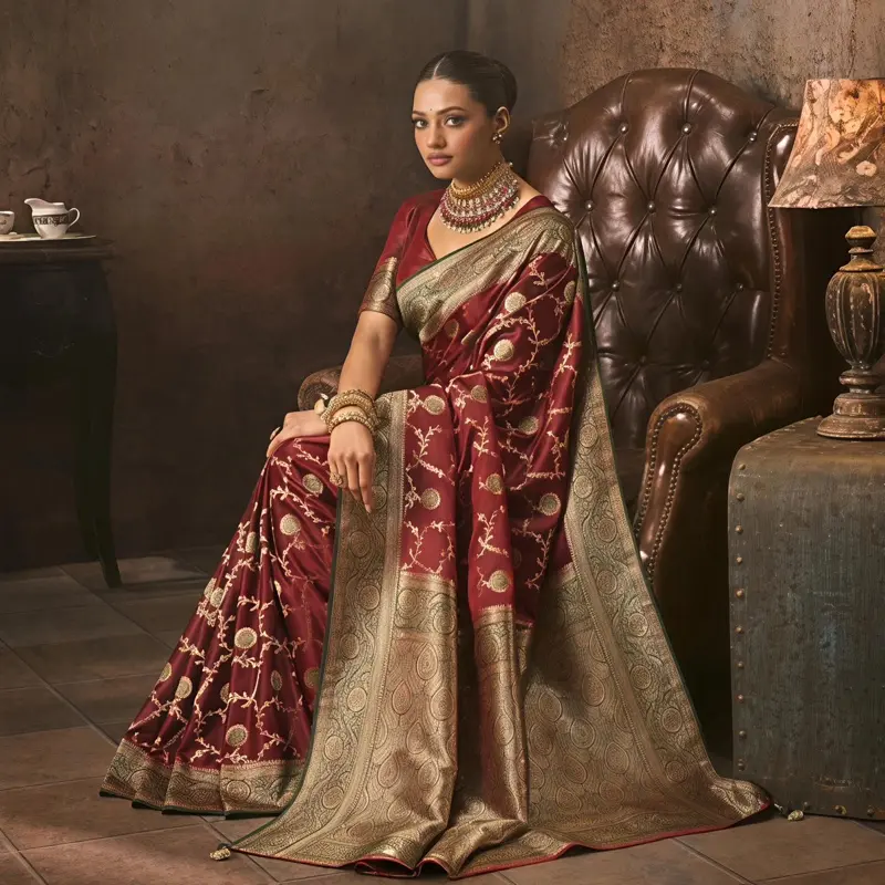 Silkstudio.Sarees pure high grade silk