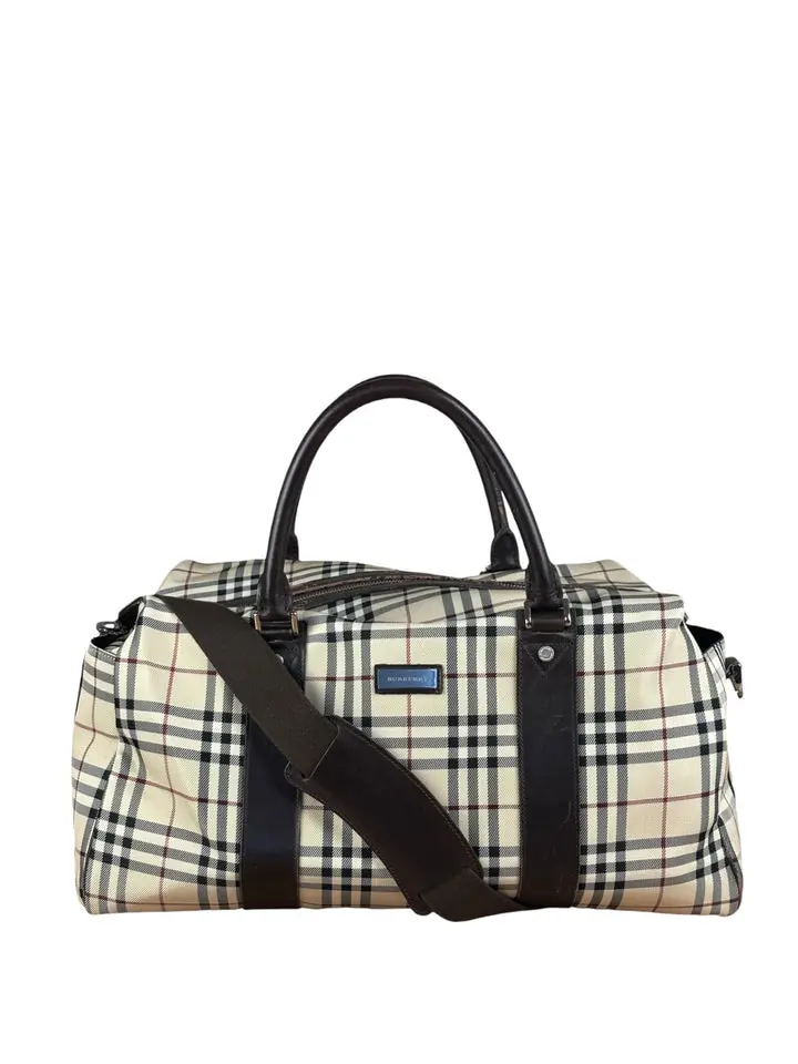 Pre-owned BURBERRY - Shoulder Bags House check Boston