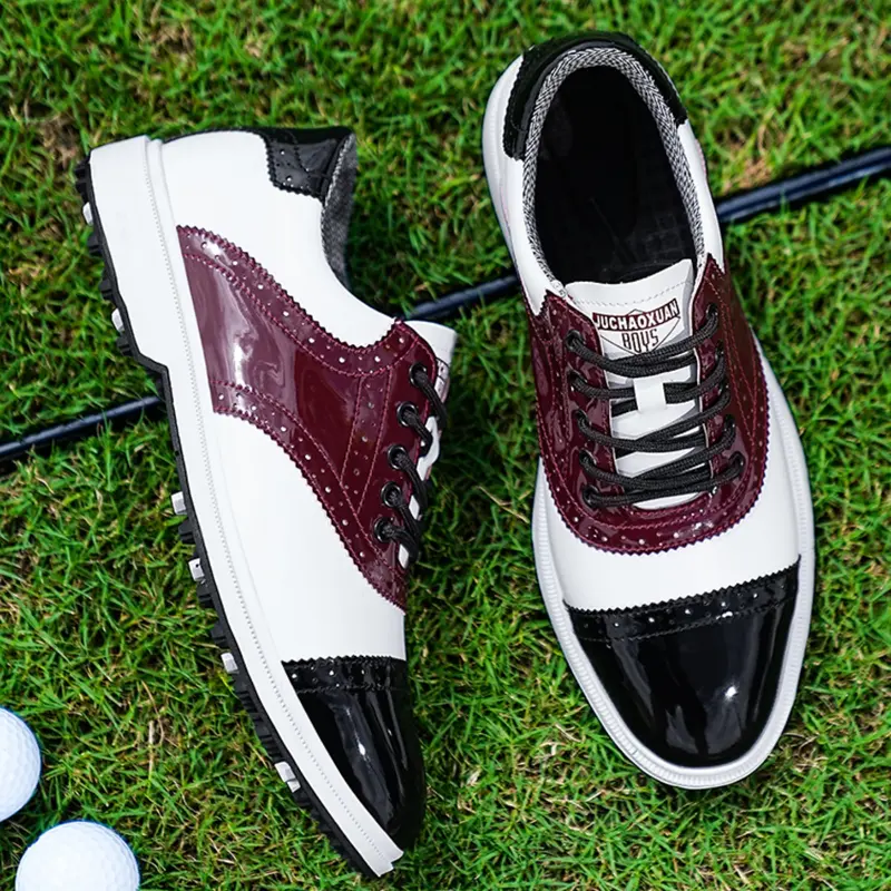 Men's Golf Shoes, Anti-Slip Grip for Perfect Performance, Professional Outdoor Sports Shoes, Comfortable and Durable Quality
