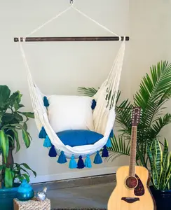 Hammock Chair, Hanging Chair, Macrame Hanging Chair, Bedroom Hanging Chair, Swing Chair, Hammock Swing, Porch Swing, Outdoor Indoor Hammock