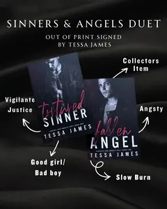 Sinners & Angels Duet by Tessa James (Romantic Suspense Duet) Paperback (OUT OF PRINT)