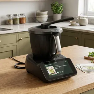 Thermomix Tm7 Food Processor Overflow Protection Vent Tube, Cross-Border Exclusive, Prevents Spills, Ideal for Cooking & Baking