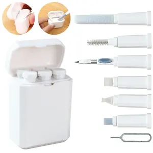 AirPods cleaning kit, multi-tool iPhone cleaning kit, cell phone cleaning, repair, and recovery for iPhone and iPad charging ports, Lightning cables and connectors, easy-to-store and carry design