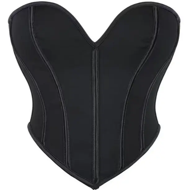 Sexy corset wedding dress with bust support, waist cinching and tight fit