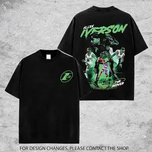 Vintage Allen Iverson Graphic Tee For Sixers Nation. The Answer 3 76er Basketball Streetwear Shirt, Oversized Unisex Fan Tee Gift for Men & Women