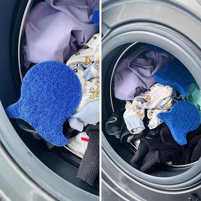 Pet Hair Remover for Laundry 6 Pack Cat Dog Hair Remover Reusable for Washing Machine Microfiber Soft Hooks Durable Non-Toxic Chemical-Free Cleaning - Lint Pet Hair Remover for Laundry 6 Pack Cat Dog Hair Remover Reusable for Washing Machine Microfiber Soft Hooks Durable Non-Toxic Chemical-Free Cleaning - Lint