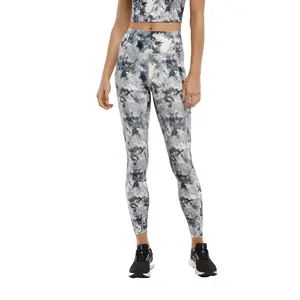 Mia 25" Legging (Black Marble Cloud)