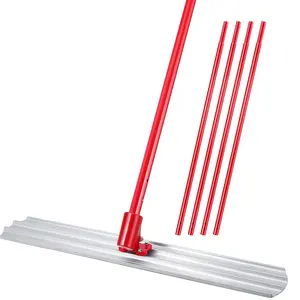 【GARVEE】48"X8" Bull Float Kit Aluminum Magnesium Alloy Concrete Float With Adjustable Bracket and 4 Handles