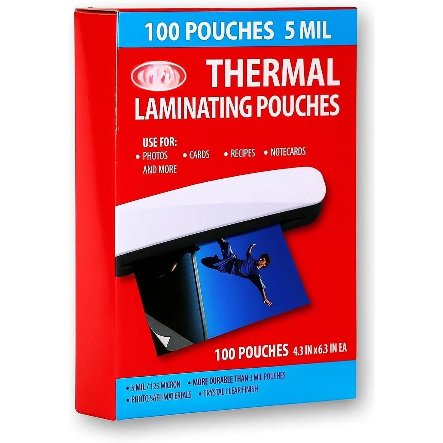 100 Pack - 4.3"x6.3"