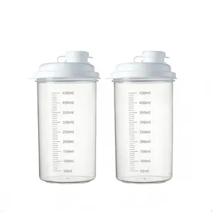 Transparent Measured Sugar Dispenser Bottles, Heat Resistant, Sealed Leak-Proof, Multi-Scene Storage, Home Portable Moisture Proof Kitchen Organizer, Cooking Seasoning, Kitchenware, Kitchen Gadgets, Container, Measuring