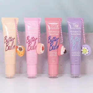 4-Pack Cake Shape Lip Gloss Set, Lip Care, Moisturizing, Hydrating & Long-Lasting Formula, Perfect for Daily Use & Special Occasions