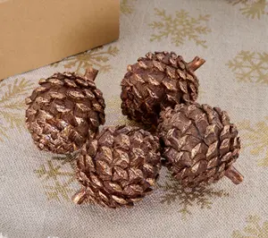 Set of 4 Antiqued Resin Artichokes By Valerie