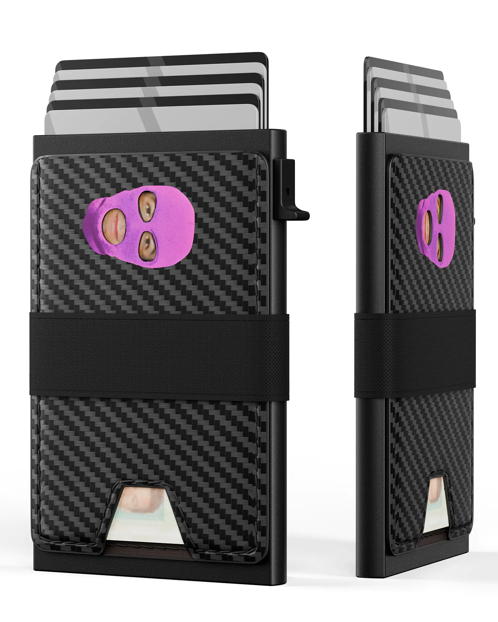 typecase Wallet Men's Combination Wallet, 8 Card Capacity, Summer Business Card Holder, Interesting Card Holder Design for Men, Suitable for Daily Use, Multifunctional Wallet with Driver's License Slot