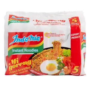 Indomie Mi Goreng Fried Noodle 5 Pack Authentic Flavor Quick Snack