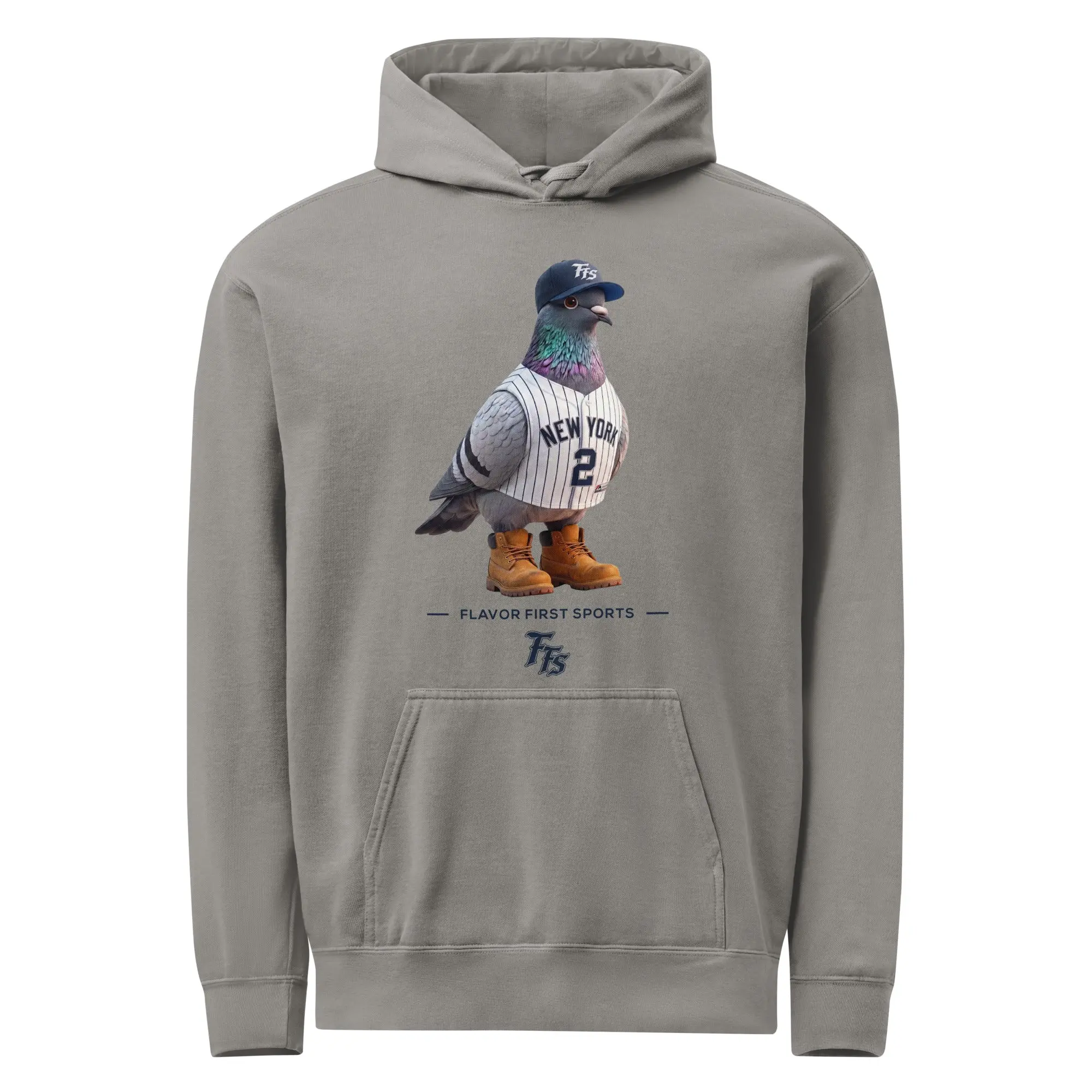 Bronx Borough Bird No.2 Garment-Dyed Hoodie