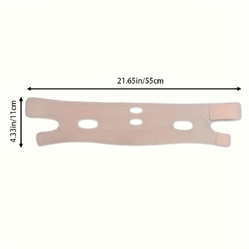 Facial Bandage for a Small V-Shaped Face, Facial Mask Band, V-Shaped Sleep Chin Strap, Facial Lifting Mask, Suitable for Sleep, Exercise, And Yoga, Reusable