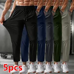 Men’s casual summer pants available in multiple colors. Lightweight, breathable men’s joggers/training pants with a drawstring elastic waistband for running and fitness. Suitable for gyms, outdoor hiking, dates, and everyday wear—all-season casual wear.