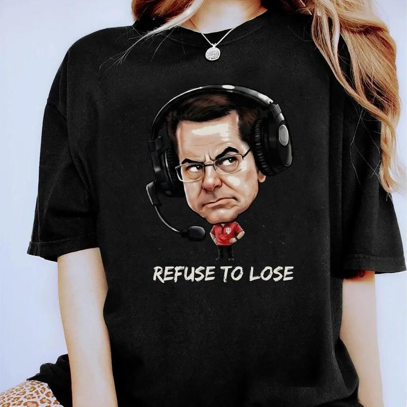 Curt Cignetti Refuse To Lose Shirt, Indiana Football Coach T-Shirt,IU Shirts, Bowl Champs Shirt, I Win Google Me Tee