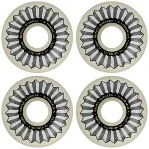 Bones Skateboard Wheels 52mm X-Formula Sidecut V5 97A White