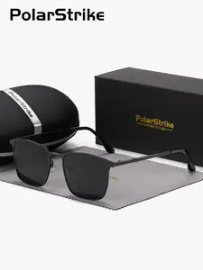 PolarStrike 1 Piece Unisex Square Polarized Sunglasses Full Frame UV400 A wise choice for seizing opportunities