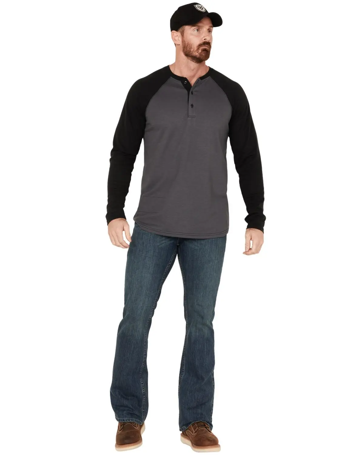 Cody James Men's Fr Bozeman Medium Wash Slim Bootcut Work Jeans - Cjfrh021j3