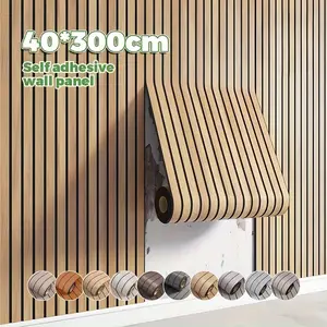 Self-Adhesive Vinyl Wallpaper Roll, 3D Peel & Stick Wall Covering, 4.5mm Thickness, Easy DIY Ceiling, Curved Corners, Home Decor