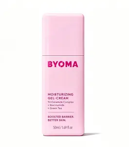 BYOMA Moisturizing Gel Cream – Niacinamide & Green Tea Face Lotion for Dry Skin, Oil-Free & Alcohol-Free (1.69 fl oz)