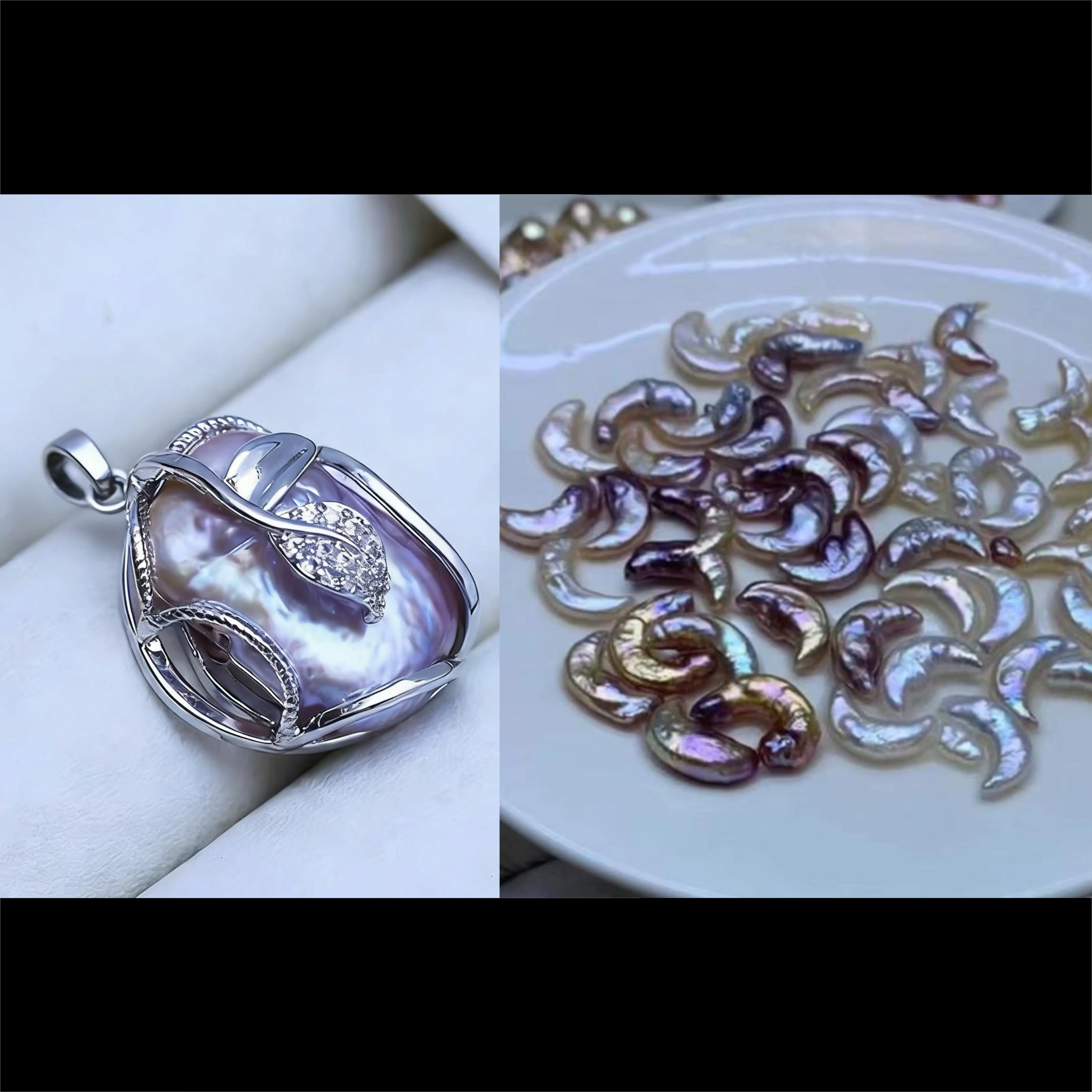 1 pendant + 6 Moon (Min 24 moon pearl)