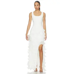 ELLIATT Veda Hi-lo Gown in White