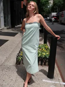 Darya Dress in Green